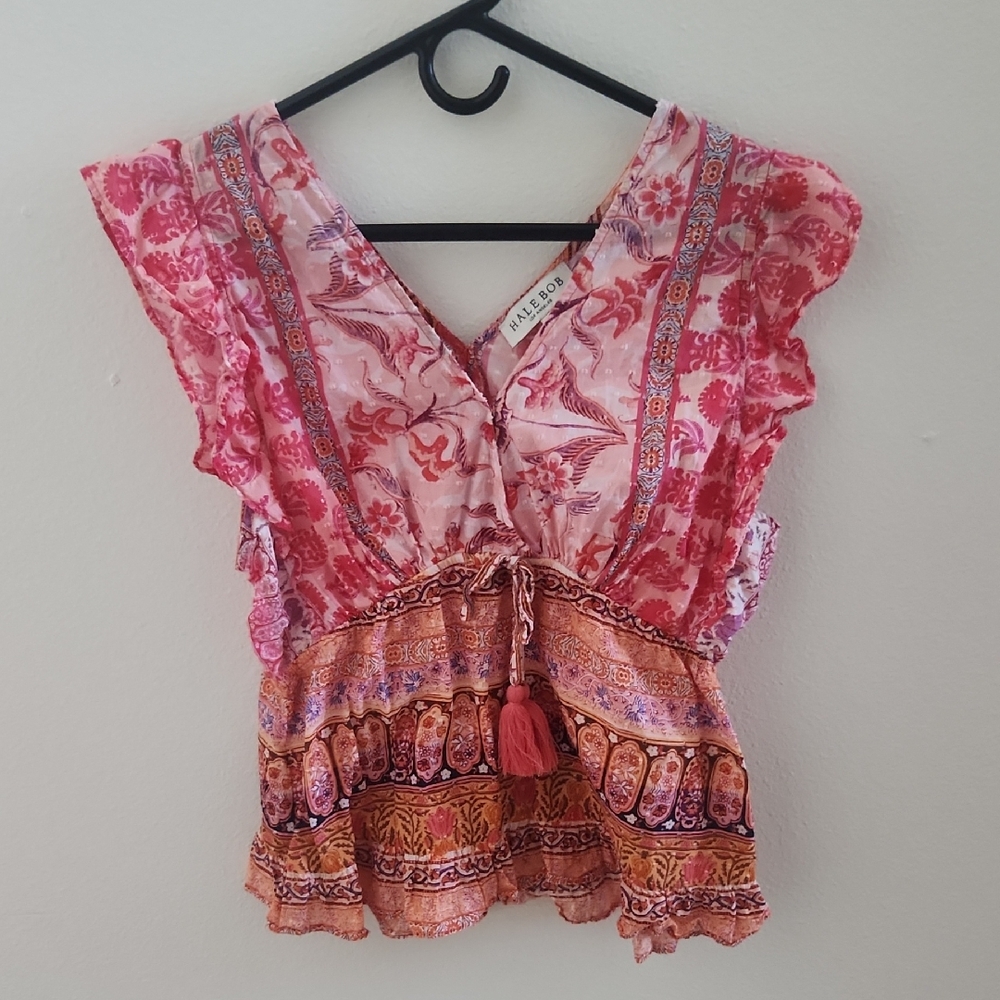 Hale Bob Cadana Cropped Top